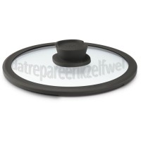 Foto van BergHOFF Deksel LEO Glazen Deksel Stone 24cm 