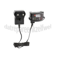 Foto van Black & Decker Adapter Netadapter, Laadsnoer UK stekker MT188, STC1815, GWC1800 