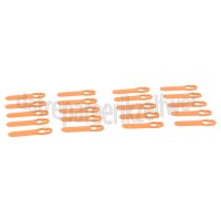 Foto van Black & Decker Mes 20 stuks BEMW351 