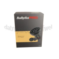 Foto van BaBylissPRO Diffuser 3 in 1 BabylissPRO Veneziano 2200W, Luminoso Zwart 2100W 