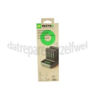 Foto van GP Batterijlader USB Batterijlader M451 Recyko Dockingstation + 8 AA 2600mAh batterijen 