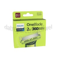 Foto van Philips Scheerblad OneBlade 4D Face 2x OneBlade 