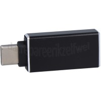 Foto van Adapter Adapter USB C male naar USB A 3.0 female, zwart Universeel USB Type C 