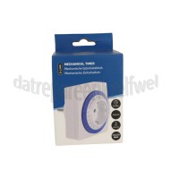 Foto van Q-Link Schakelklok 16A 230V 3500W Analoge schakelklok 