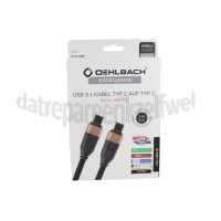 Foto van Oehlbach Computer Data Link CC kabel USB-C 3.1, 1 meter 