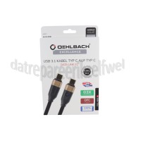 Foto van Oehlbach Computer Data Link CC kabel USB-C 3.1, 0.5 meter 