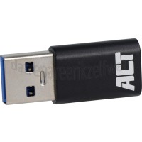 Foto van ACT Adapter USB-A male naar USB-C female USB 3.2 Gen1, 5Gbps 