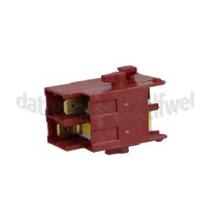 Foto van Smeg Schakelaar Microswitch dubbel C7GPX9, BG91PX9-1 