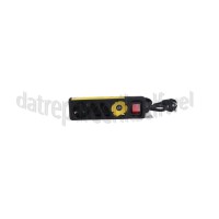 Foto van Q-Link Tafelcontactdoos 2x Euro, 2x randaarde 4-voudig met schakelaar 