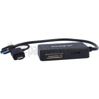 Foto van Integral Cardreader Kaartlezer USB3.2 GEN1 Micro SD, SD, Memory Stick, Compact Flash 