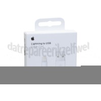 Foto van Apple Lightning cable USB kabel naar Lightning, wit, 1 meter Apple 8-pin Lightning connector 