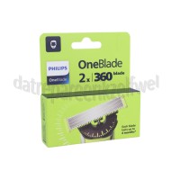 Foto van Philips Scheerblad OneBlade 360, 2 Pak OneBlade 