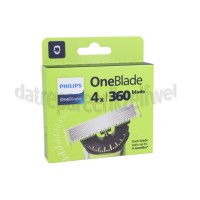 Foto van Philips Scheerblad OneBlade 360, 4 Pak OneBlade 
