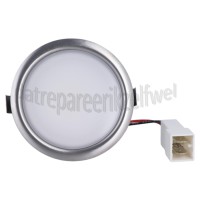 Foto van Pelgrim Lamp LED-spot, compleet DSG880WIT, RA370ZWA 