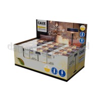 Foto van Calex Display Tafellamp Outdoor Solar Display, 12 stuks, Zwart SMD 2,2W 150LM 2700K Dimbaar 