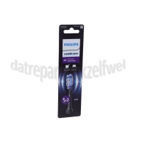 Foto van Philips Tandenborstelset G3 Premium Gum Care opzetborstels, 2 stuks, zwart Sonicare 