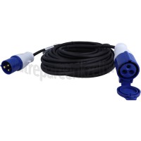 Foto van Benson Snoer CCE neopreen 3x 1,5mm, 20 meter Verlengsnoer, IP44 