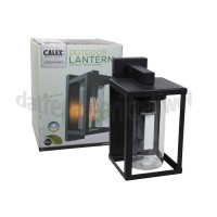 Foto van Calex Lamp Outdoor Wandlamp Naples Black Dag/Nacht sensor, E27, IP44 