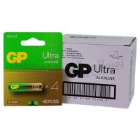 Foto van GP Batterij AA LR06 1,5V, 4 stuks Penlite Ultra Alkaline 