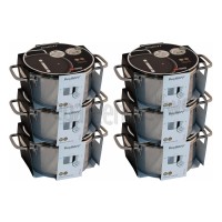 Foto van BergHOFF Pan Helix Kookpan met deksel 20cm Inductie, Halogeen, Vitrokeramisch, Gas 
