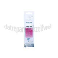 Foto van Philips Tandenborstelset G2 Optimal Gum Care opzetborstels, 4 stuks Sonicare 