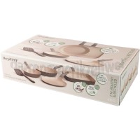 Foto van BergHOFF Set Braadpannenset, Antikleef, Balance, 4-delig met spatel Inductie, Halogeen, Vitrokeramisch, Gas 