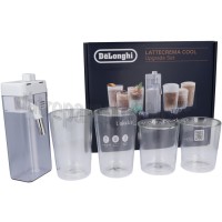 Foto van DeLonghi Set Lattecrema Cool Upgrade Set EXAM440.55.W, ECAM630.55.SSM 