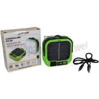 Foto van Benson Campinglamp Solar, met Powerbank IPX4, Opladen via Solar of USB-C 