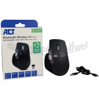Foto van ACT Muis Draadloze Multi-Connect muis 4800 DPI, USB-A ontvanger, 2x Bluetooth 