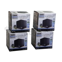 Foto van Calex Lamp Volterra Outdoor Wandlamp Zwart Motion Sensor, IP44, 170 Lumen, 3000K, 1,5W 