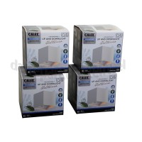 Foto van Calex Lamp Volterra Outdoor Wandlamp Zand Motion Sensor, IP44, 170 Lumen, 3000K, 1,5W 
