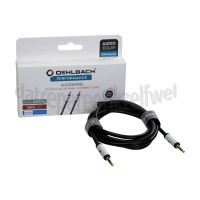 Foto van Oehlbach Jack Kabel i Connect 3,5mm Jack Kabel 1,5 Meter Verguld 