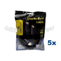 Foto van Displayport Kabel Displayport - Displayport 1,8 Meter Digitaal beeld- en audio-overdracht, 4K/UHD 