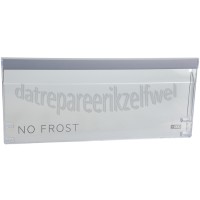 Foto van AEG Frontpaneel Vriesvak, Transparant NAB7N181EC, TB7NA181DC 
