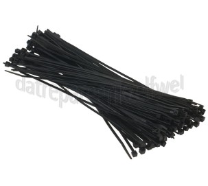 Foto van Bundelbandjes 200x3.6 mm zwart Tie-wrap 