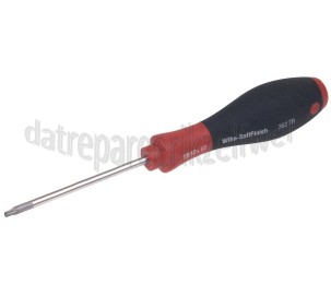 Foto van Schroevendraaier Torx -80 mm- T 10 met gaatje 