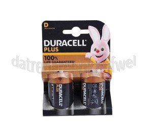 Foto van Duracell Batterij Plus Power 1,5 Volt Duralock D Mono 
