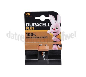 Foto van Duracell Batterij Alkaline Mainline Plus 9V Alkaline 