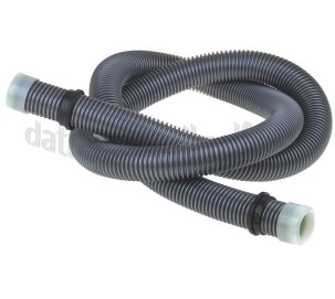 Foto van Slang met 2x klikring 2 mtr. zilver 32mm 