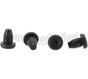 Foto van Pelgrim Voetje van pannendrager, rubber AG30-GK40-GKB225-GK1020 