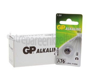 Foto van GP Batterij Knoopcel LR44 1,5V A76 V13GA L1154 Alkaline 