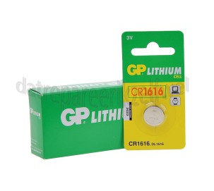 Foto van GP Batterij knoopcel lithium 3V CR1616 DL1616 