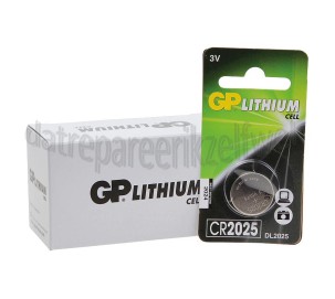 Foto van GP Batterij Knoopcel CR2025 3V DL2025 Lithium 