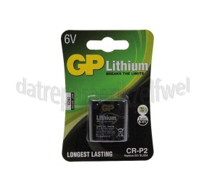 Foto van GP Batterij fotobatterij lithium 6V DL223A CRP-2 