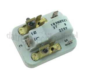 Foto van Startrelais start 103N0021 slakmodel Danfoss 