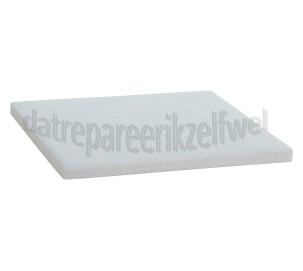 Foto van Deltafix Krasvilt Antikrasvilt wit Vierkant 90x100mm 