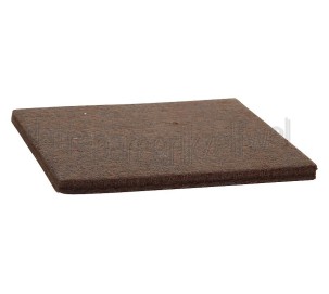 Foto van Deltafix Krasvilt Anti-krasvilt bruin Vierkant 90x100mm 