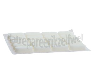 Foto van Deltafix Geluiddemper Geluiddemper wit Zelfklevend 