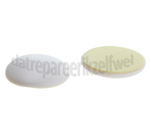 Foto van Deltafix Deurbuffer Deurbuffer wit Zelfklevend rond 38mm 