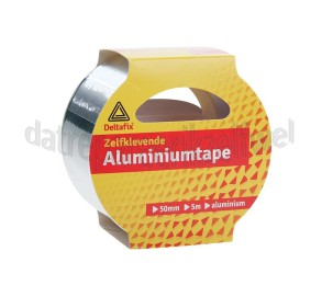 Foto van Deltafix Tape aluminium tape Zelfklevend 5000x50mm 